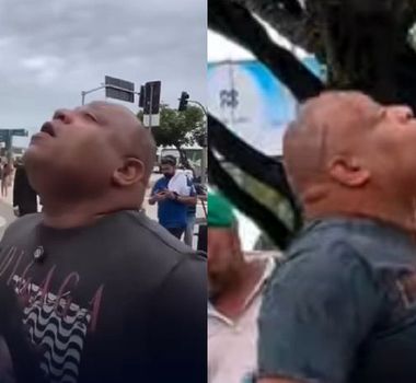 Imagem - Humorista finge ser fã de Lady Gaga, 'protesta' em frente a hotel e engana perfis nas redes sociais