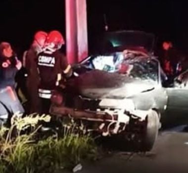 Imagem - Vídeo: criança de 4 anos morre após motorista perder o controle e carro bater em poste, no Pará