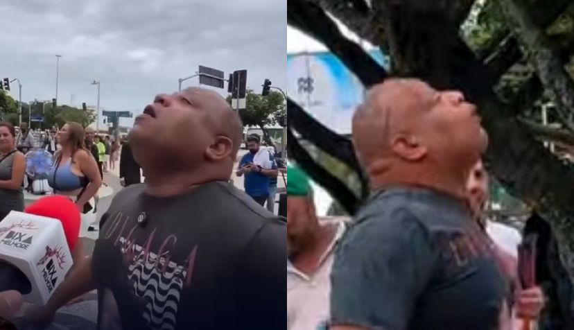 Imagem - Humorista finge ser fã de Lady Gaga, 'protesta' em frente a hotel e engana perfis nas redes sociais