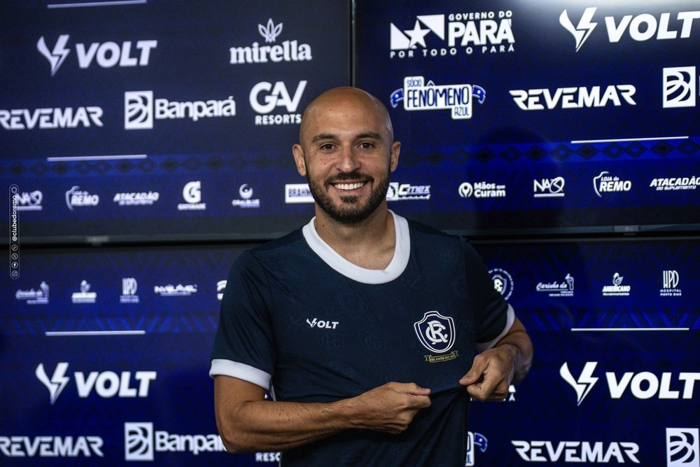 Imagem - Messi careca: Régis é apresentado no Remo e projeta estreia na Série B