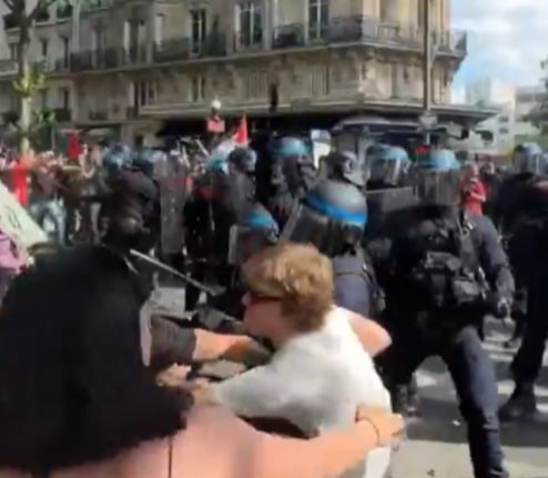 Protestos na França -