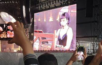 Lady Gaga ensaia na Praia de Copacabana antes de show histórico deste sábado