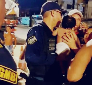 Imagem - Em ação rápida, agente da Guarda Municipal salva vida de bebê em Icoaraci