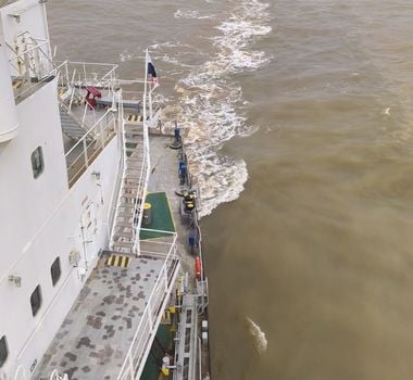 Imagem - Navegação faz teste para aumento de calado na Barra Norte do rio Amazonas