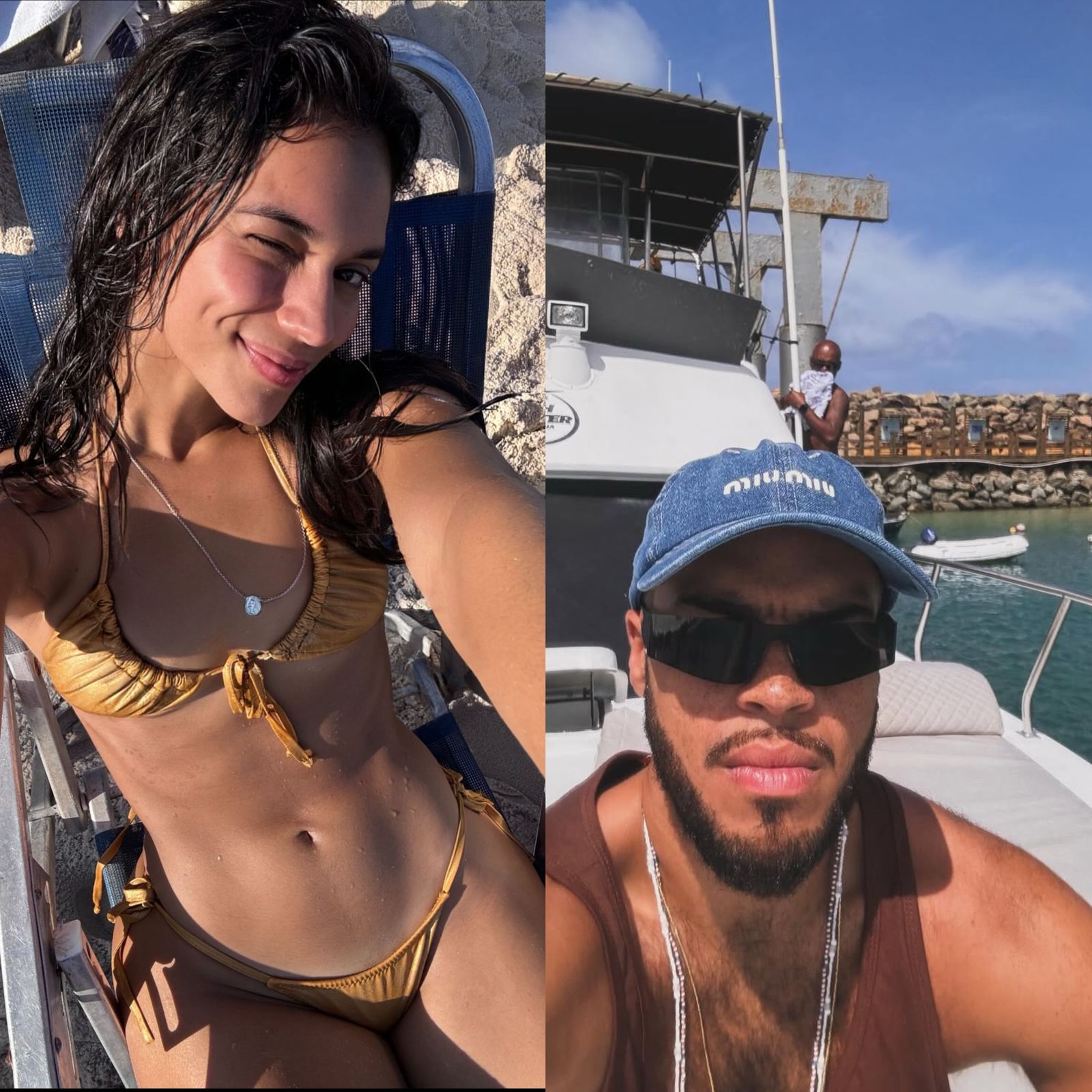 Reprodução Alane Dias e Francisco Gil
