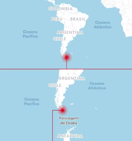 Terremoto de magnitude 7,4 atinge a costa do Chile e gera alerta de tsunami. 