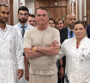 Imagem - Bolsonaro tem previsão de alta hospitalar nos 'próximos dias', diz boletim médico