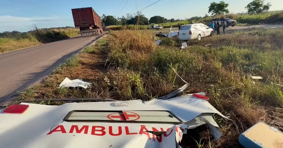 Imagem - Acompanhante de paciente em ambulância morre em acidente na PA-150; vítima seguia de Marabá para Belém