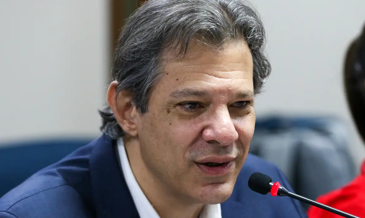 (Fernando Haddad, ministro da Fazenda)