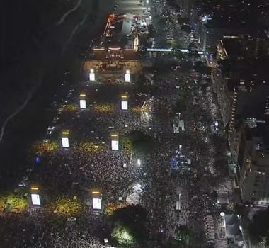 Imagem - Lady Gaga reúne 2,1 milhões de pessoas em show histórico na Praia de Copacabana