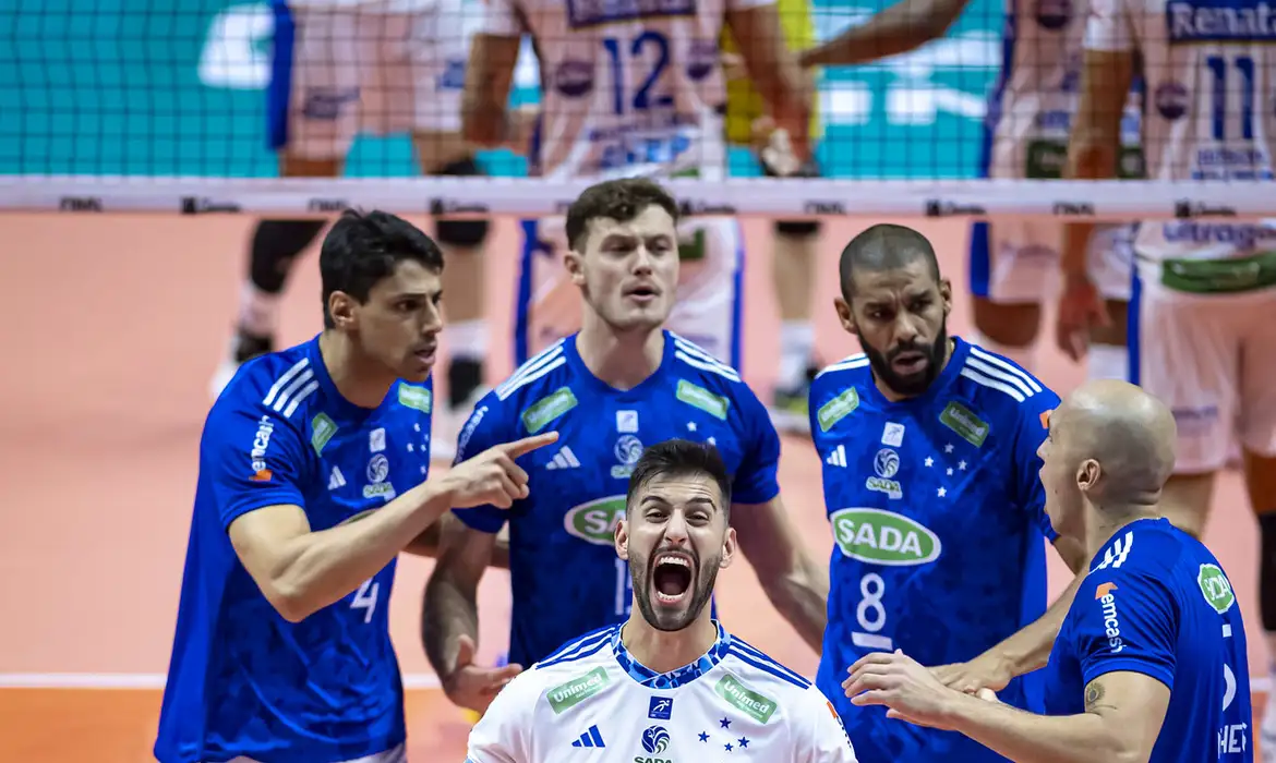 Cruzeiro supera Vôlei Renata e amplia hegemonia com 9º título da Superliga masculina