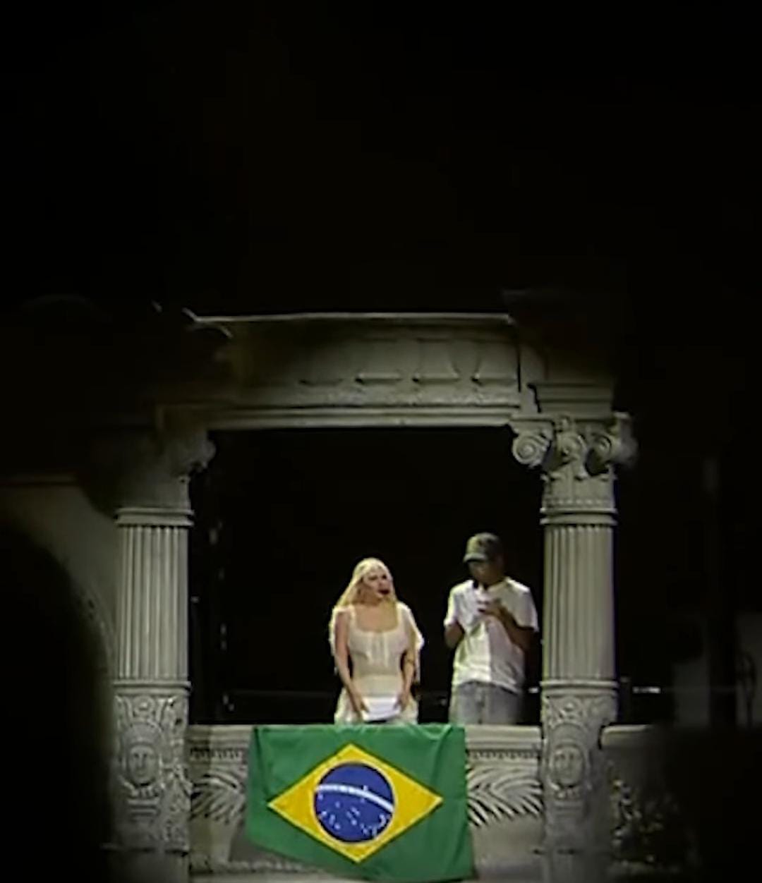 Lady Gaga em show no Brasil