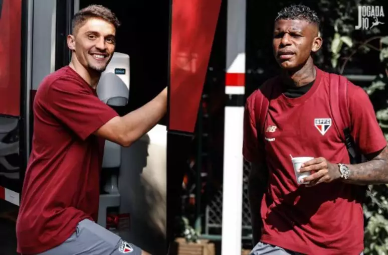 Imagem - Pablo Maia e Arboleda treinam e reforçam o elenco do São Paulo no Peru pela Libertadores
