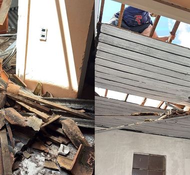 Imagem - ‘Não sei se era ventania ou tornado, mas o barulho era ensurdecedor’, disse uma moradora de Mosqueiro; assista