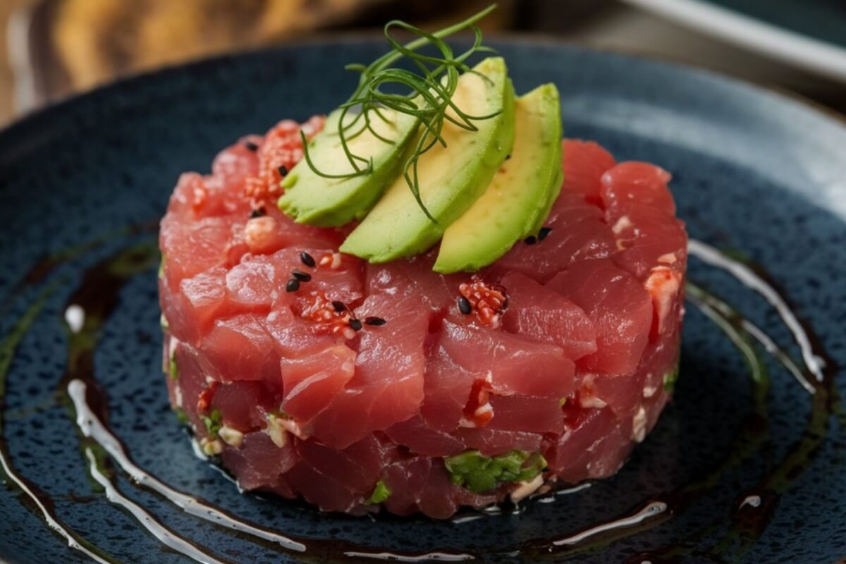 O atum é uma ótima fonte de proteínas e vitaminas (Imagem: Foodgraphy39 | Shutterstock)