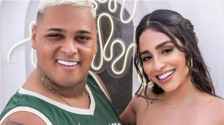Influenciadora Giovana e MC Ryan.
