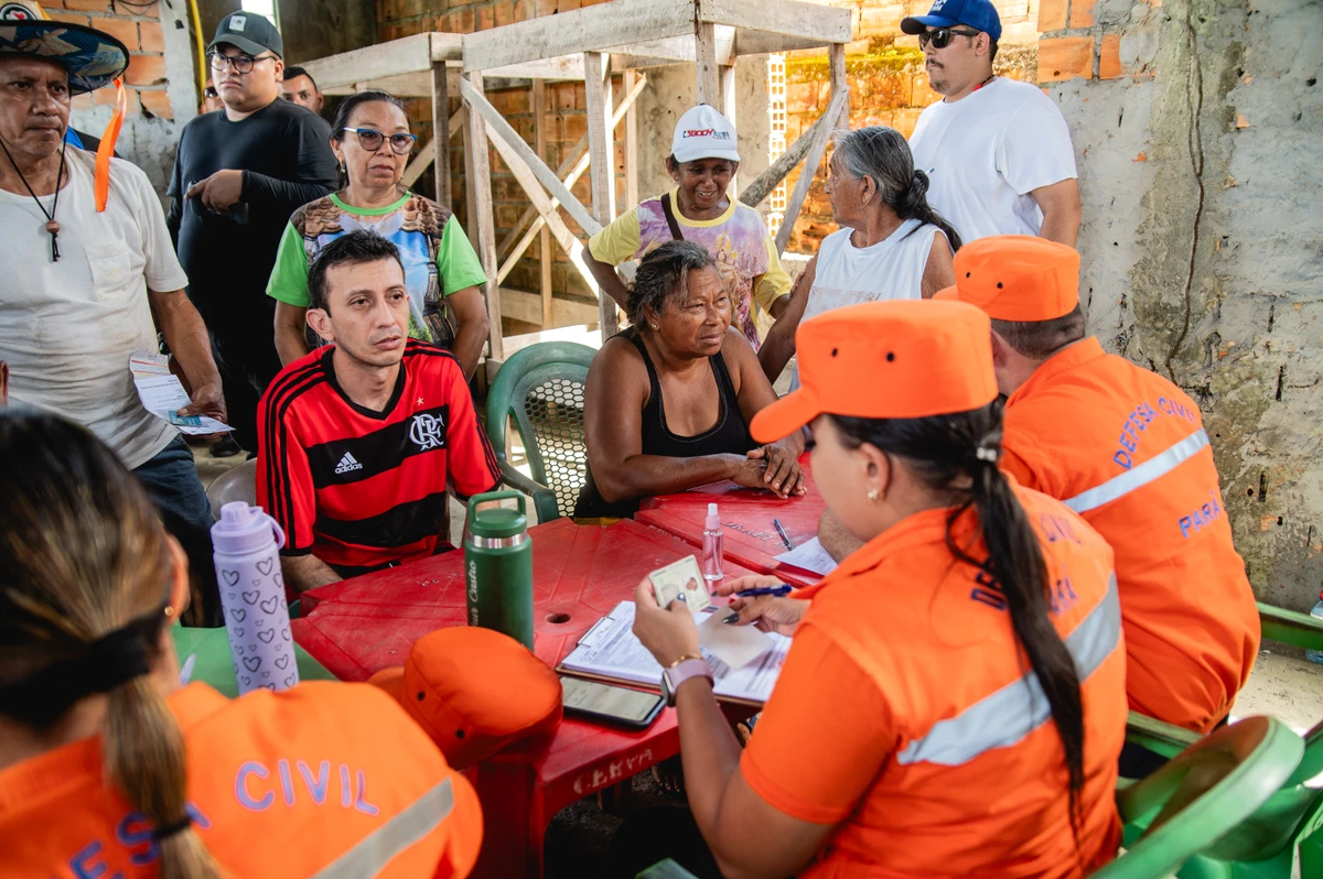 Imagem - Famílias afetadas por ventania em Mosqueiro vão receber auxílio da Prefeitura