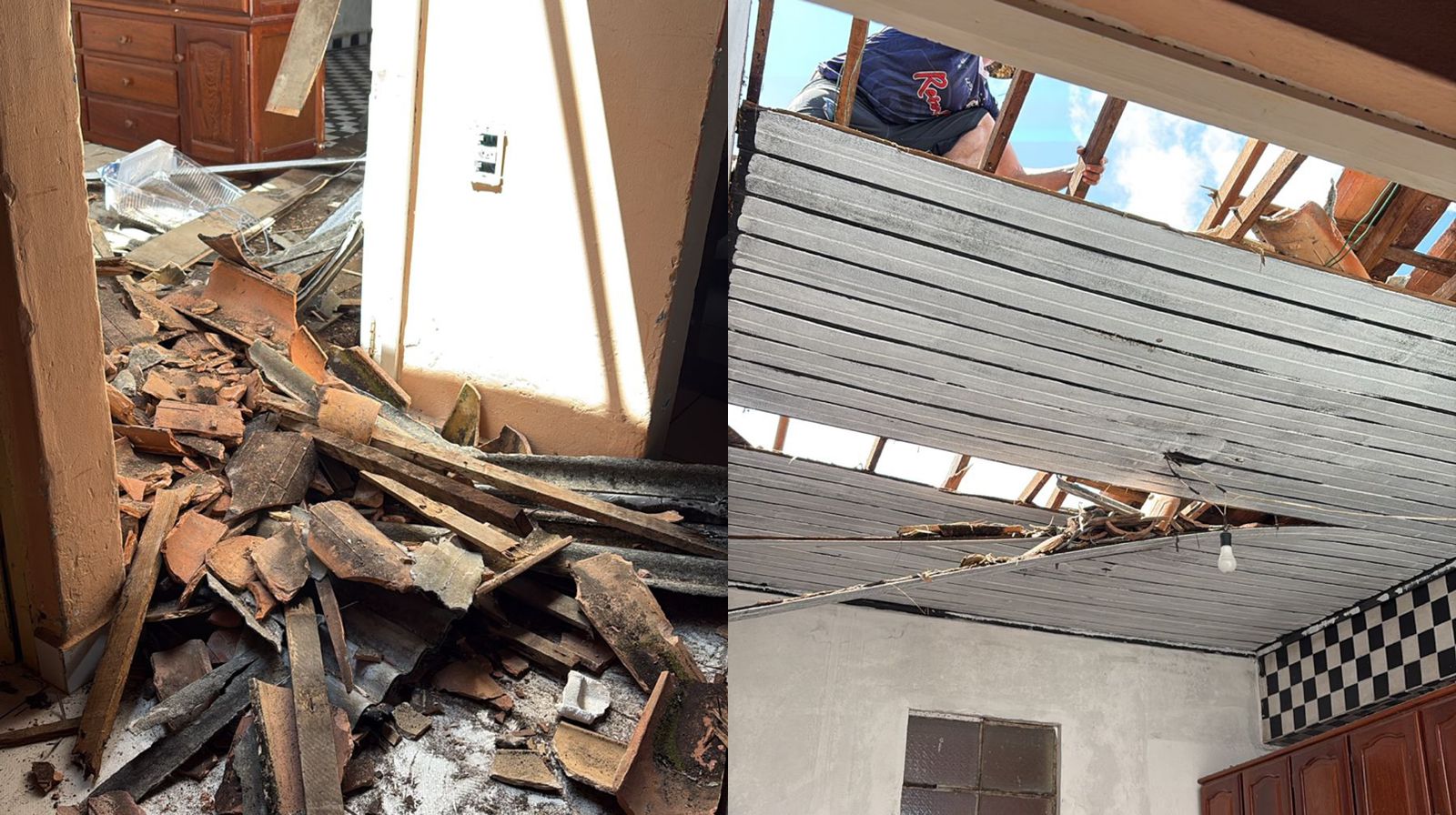 Imagem - ‘Não sei se era ventania ou tornado, mas o barulho era ensurdecedor’, disse uma moradora de Mosqueiro; assista