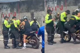 Vídeo: agentes de trânsito de Abaetetuba são flagrados agredindo motociclista durante abordagem