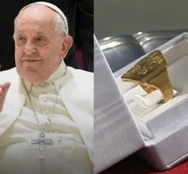 Imagem - Anel do pescador e selo de chumbo do papa Francisco são anulados; entenda rito