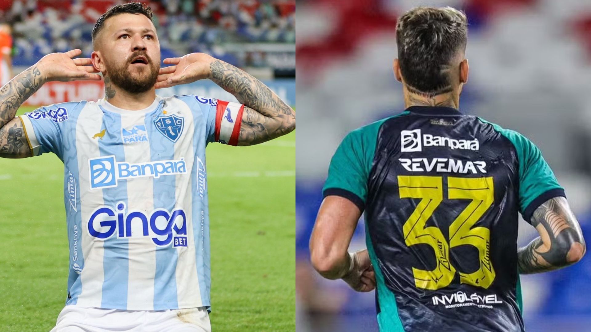Imagem - 77 e 33: Rossi e Vizeu podem desfalcar Paysandu e Remo na final do Parazão