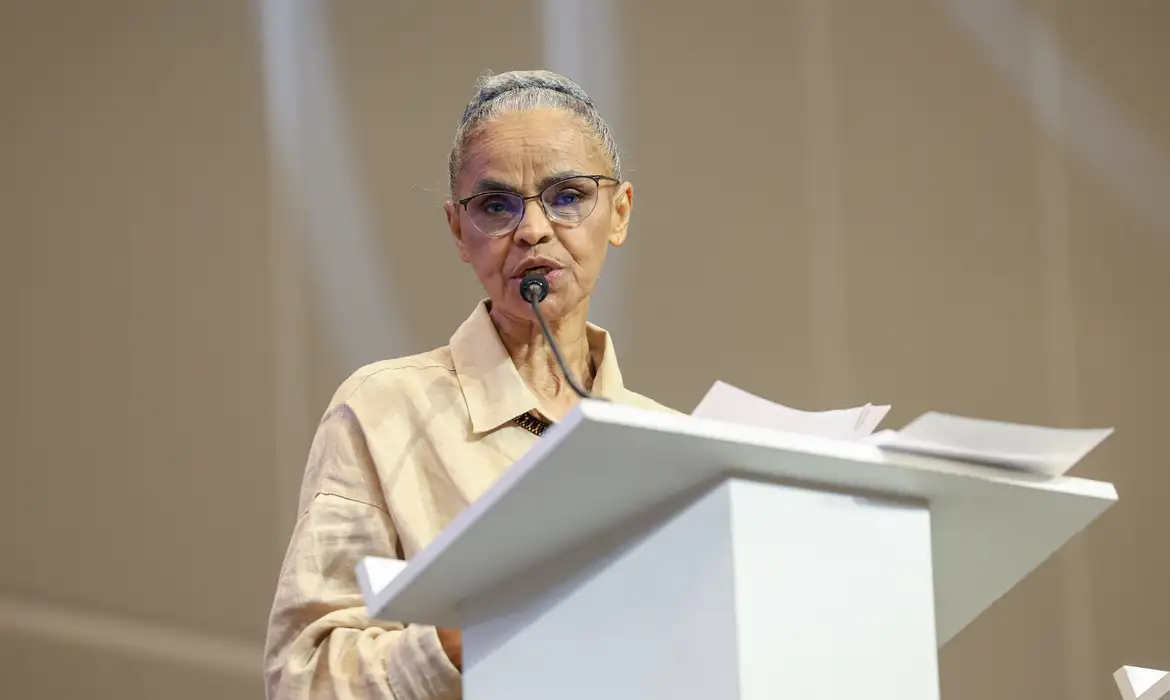 Ministra do Meio Ambiente, Marina Silva -