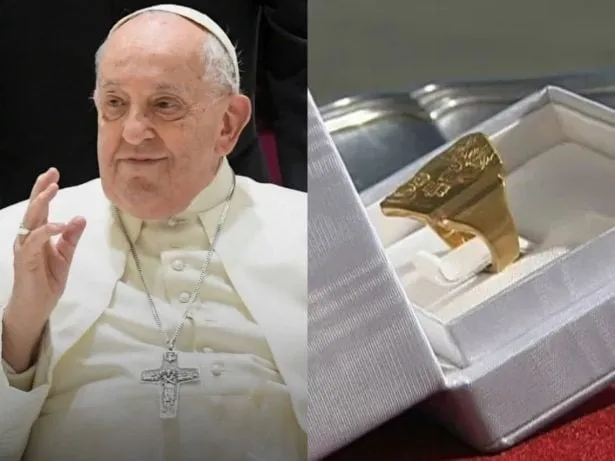 Imagem - Anel do pescador e selo de chumbo do papa Francisco são anulados; entenda rito