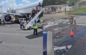 Voo atrasa no aeroporto de Belém após vazamento de combustível da aeronave; assista