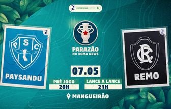 Re-Pa 777: Paysandu e Remo iniciam disputa na final do Campeonato Paraense