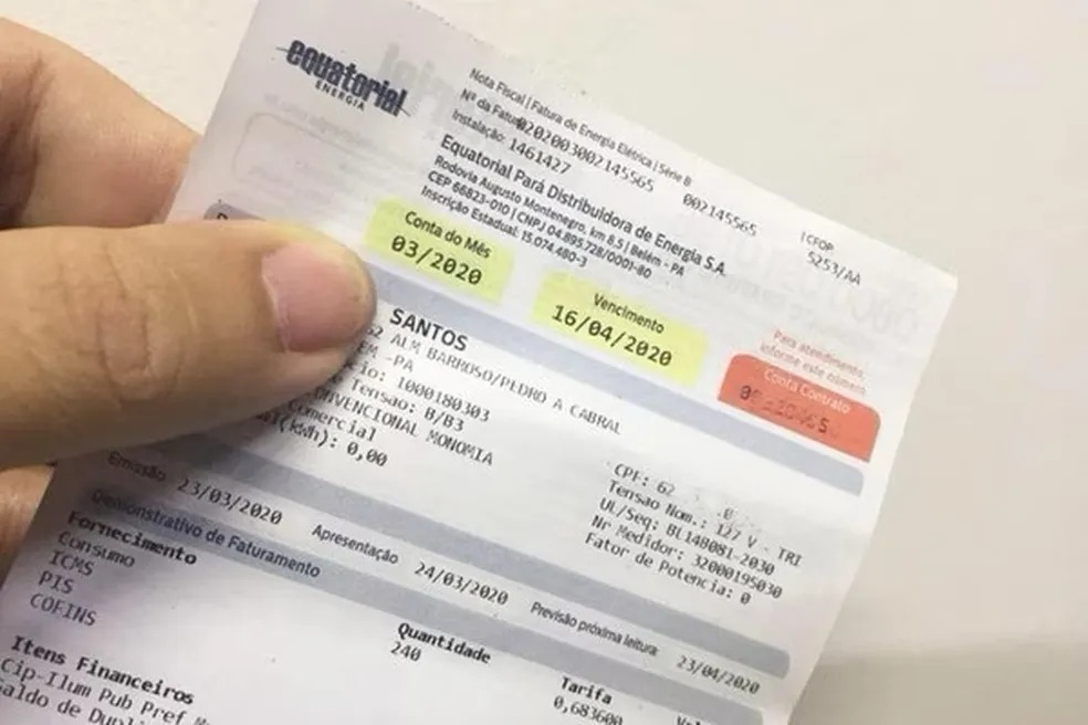 Com a bandeira amarela, as contas de energia ficam ainda mais caras para os paraenses.