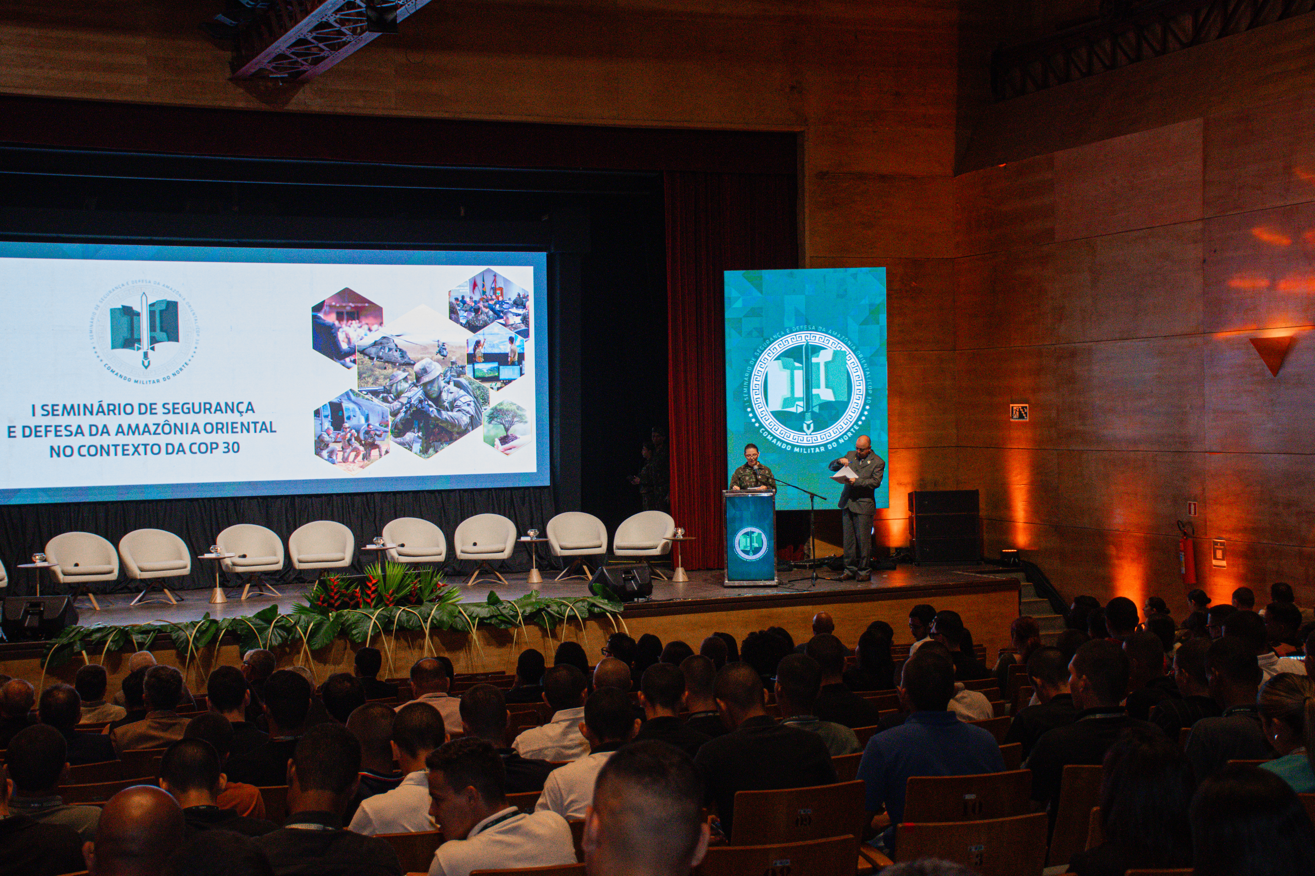 O I Seminário de Segurança e Defesa da Amazônia Oriental no contexto da COP 30.