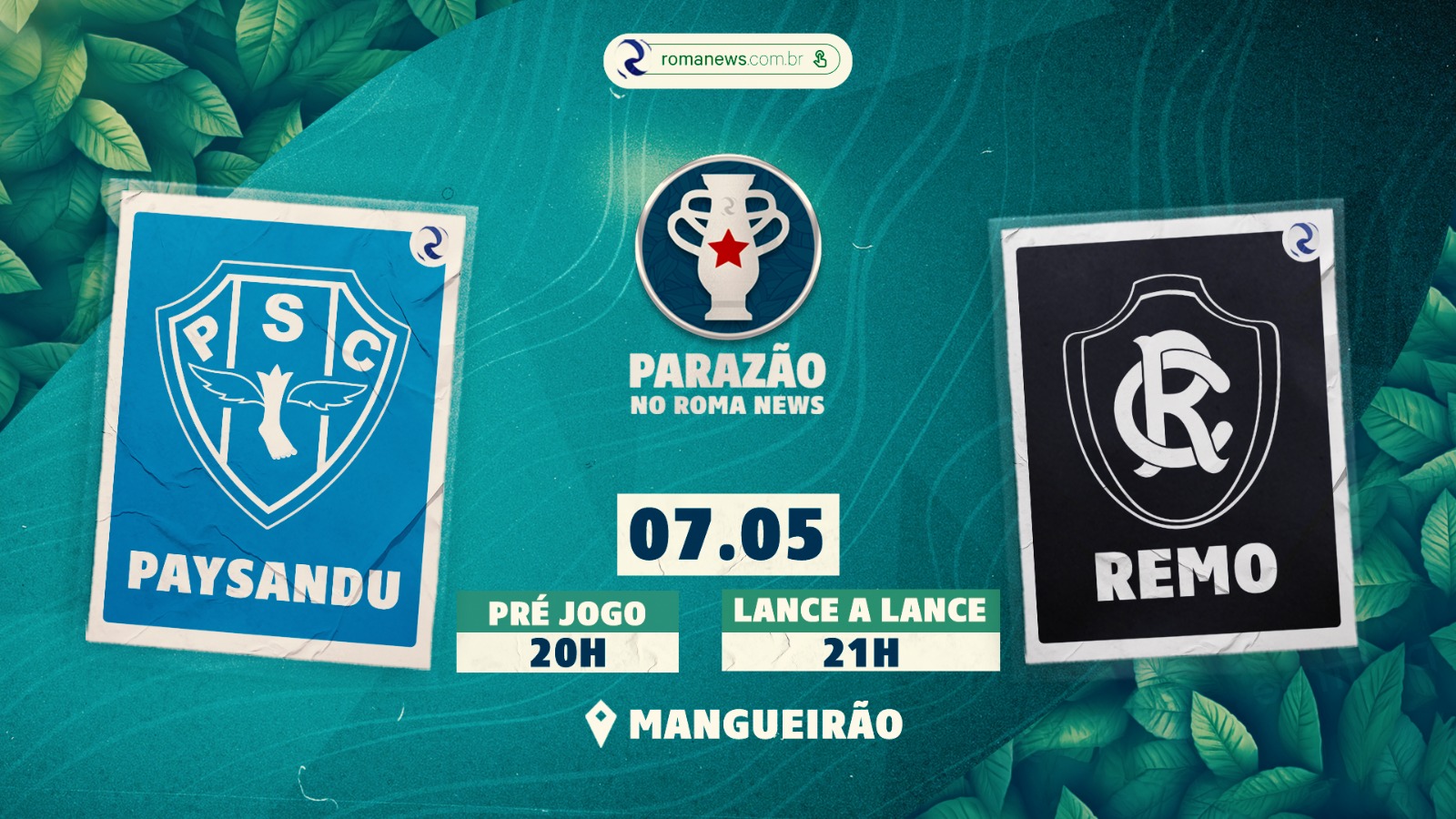 Imagem - Re-Pa 777: Paysandu e Remo iniciam disputa na final do Campeonato Paraense