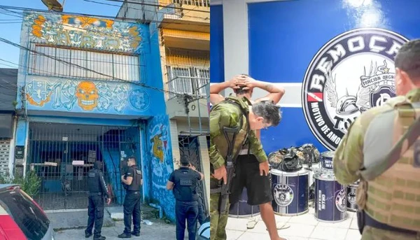 Operação apreende materiais de torcidas extintas de Remo e Paysandu em Belém