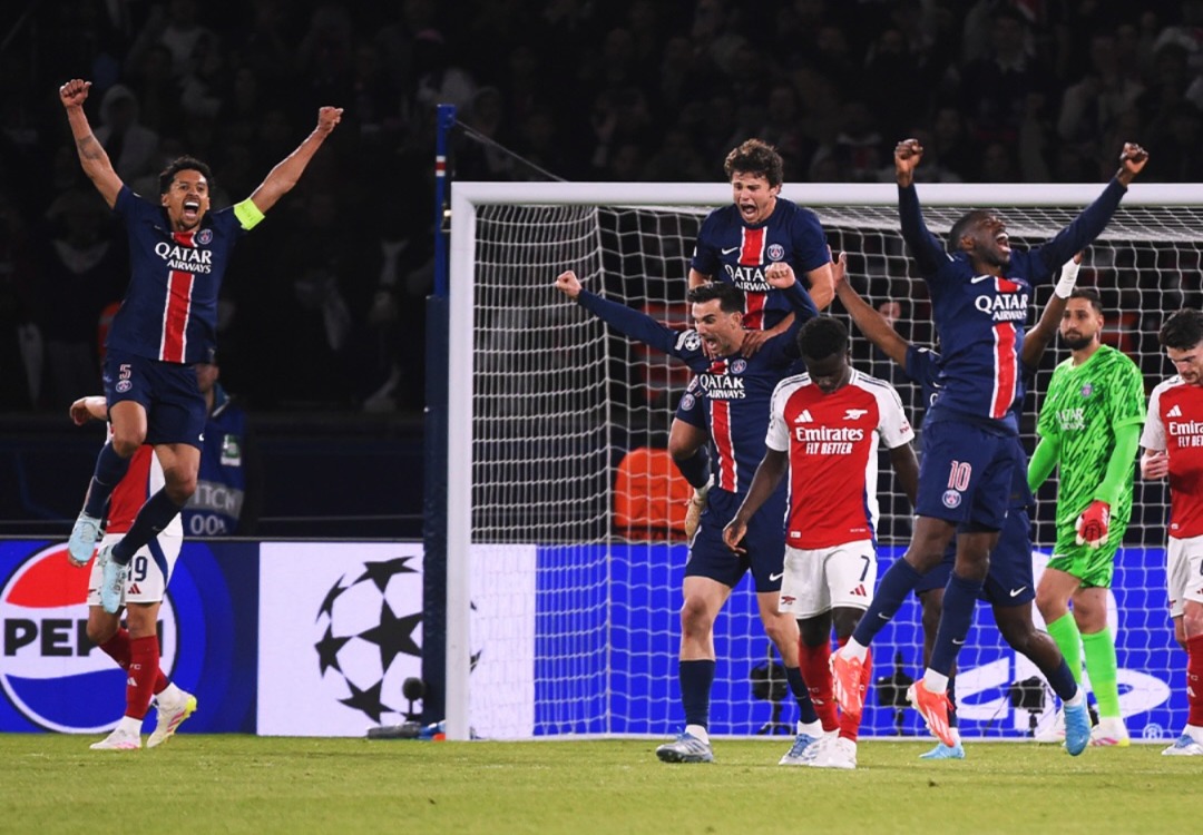 Imagem - Na final! PSG vence o Arsenal e busca título inédito da Liga dos Campeões