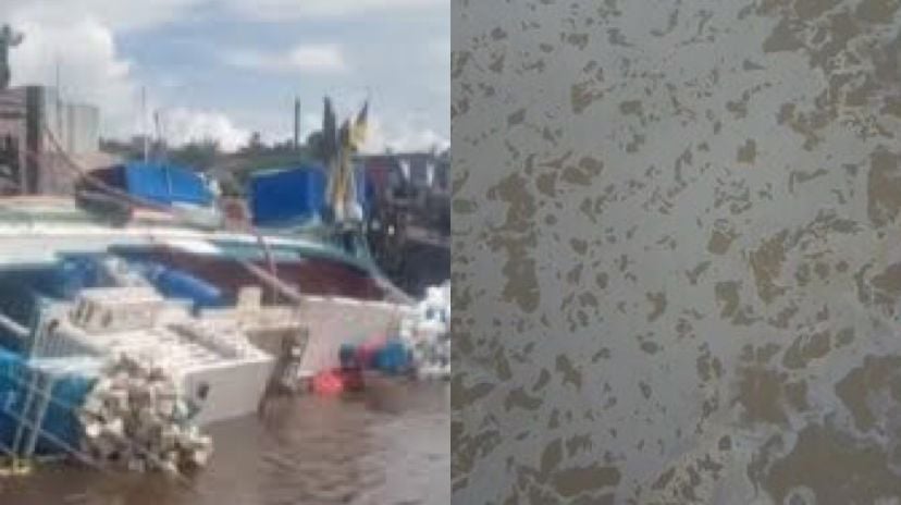 Um vazamento de óleo diesel atingiu o rio Caeté, em Bragança.