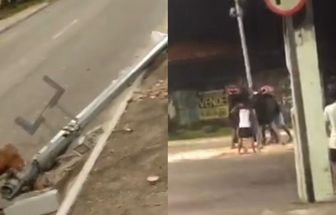 Vídeo: dois radares são derrubados em menos de 24 horas em Belém