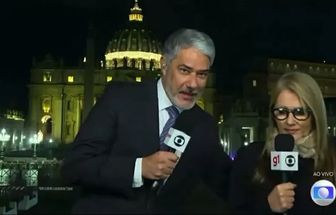 Climão? Internautas estranham comportamento de Ilze Scamparini com Bonner no JN; assista