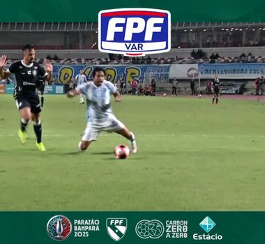 Imagem - FPF divulga áudio do VAR em lance polêmico no Re-Pa: 'tem trança pé, foi pênalti'