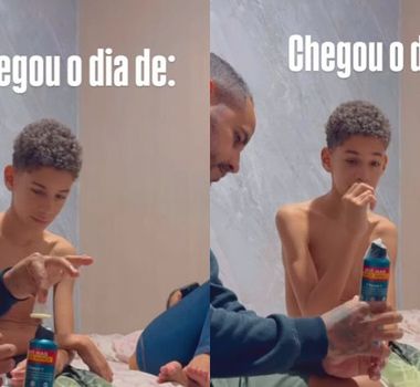 Imagem - Pai ensina filho pré-adolescente a colocar camisinha e é elogiado nas redes sociais; assista