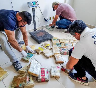 Imagem - Polícia Científica perícia cerca de 500 quilos de entorpecentes apreendidos em Breves