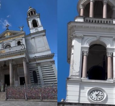 Imagem - Sinos da Basílica de Nazaré tocam em comemoração ao anúncio do novo Papa