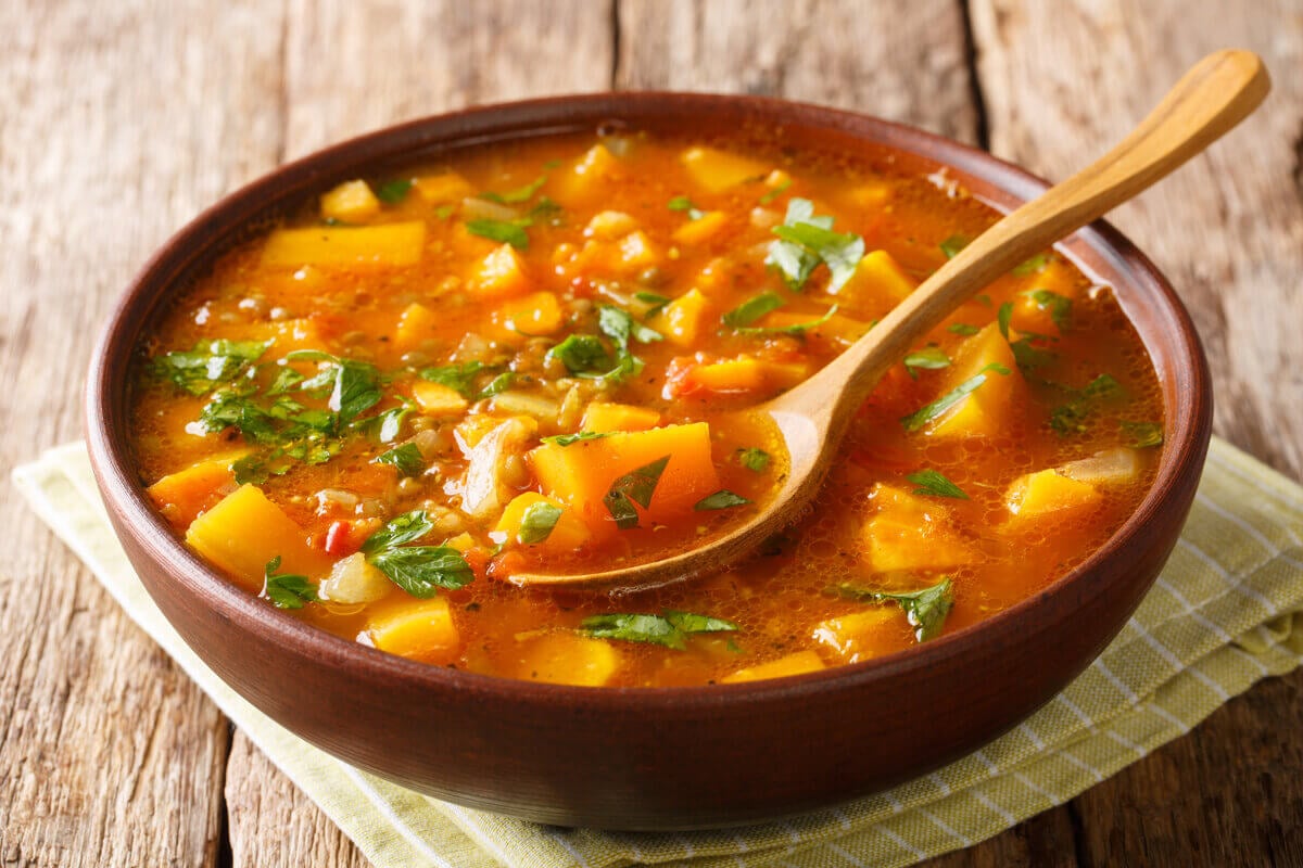 Sopa de batata-doce com gengibre (Imagem: AS Foodstudio | Shutterstock)