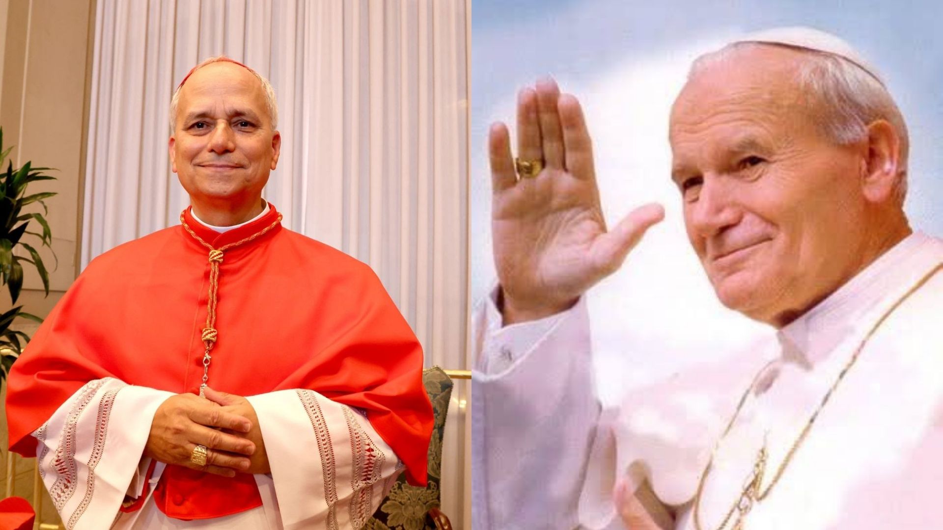 Imagem - Internautas apontam semelhança entre Papa Leão XIV e João Paulo II