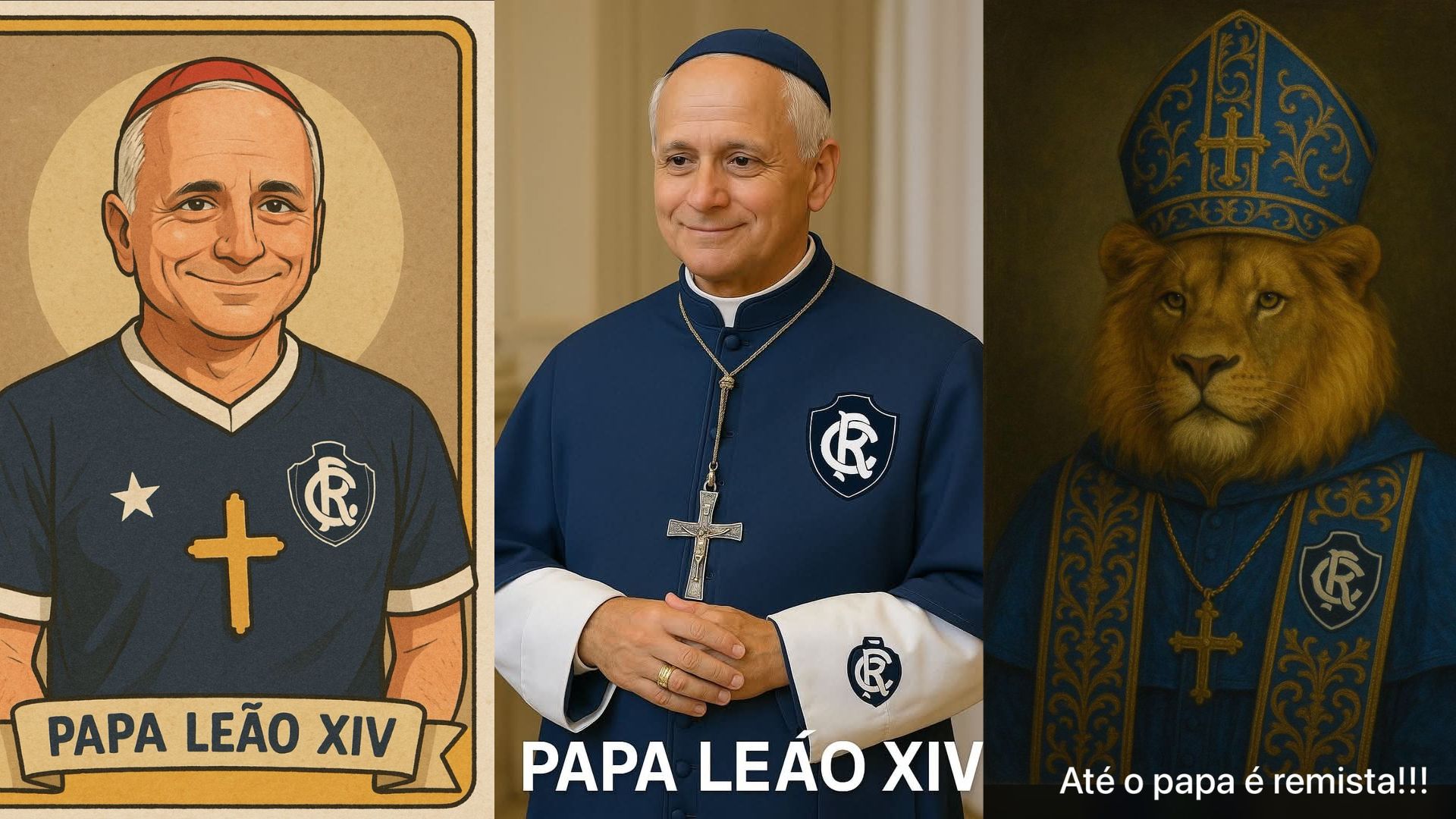 Imagem - Leão XIV: Papa vira meme entre azulinos e inspira grito de guerra nas redes
