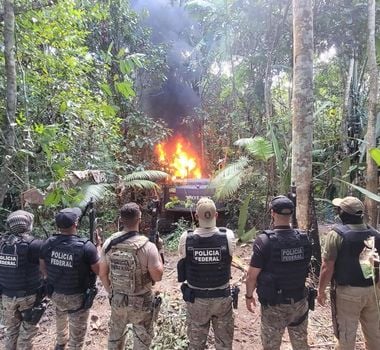 Imagem - PF participa de Operação de Desintrusão da Terra Indígena Kayapó no Pará