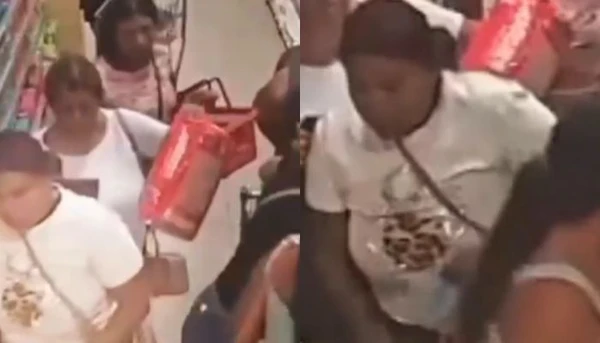 Mulheres furtam cliente dentro de supermercado no centro de Capanema; ação foi registrada por câmeras