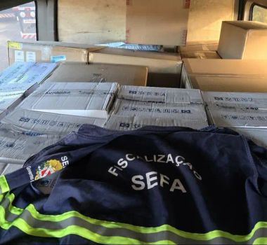 Imagem - Sefa apreende equipamentos eletrônicos no valor de R$ 29 mil, em Conceição do Araguaia