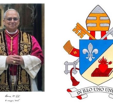 Imagem - Vaticano divulga brasão do papa Leão XIV com seu lema episcopal