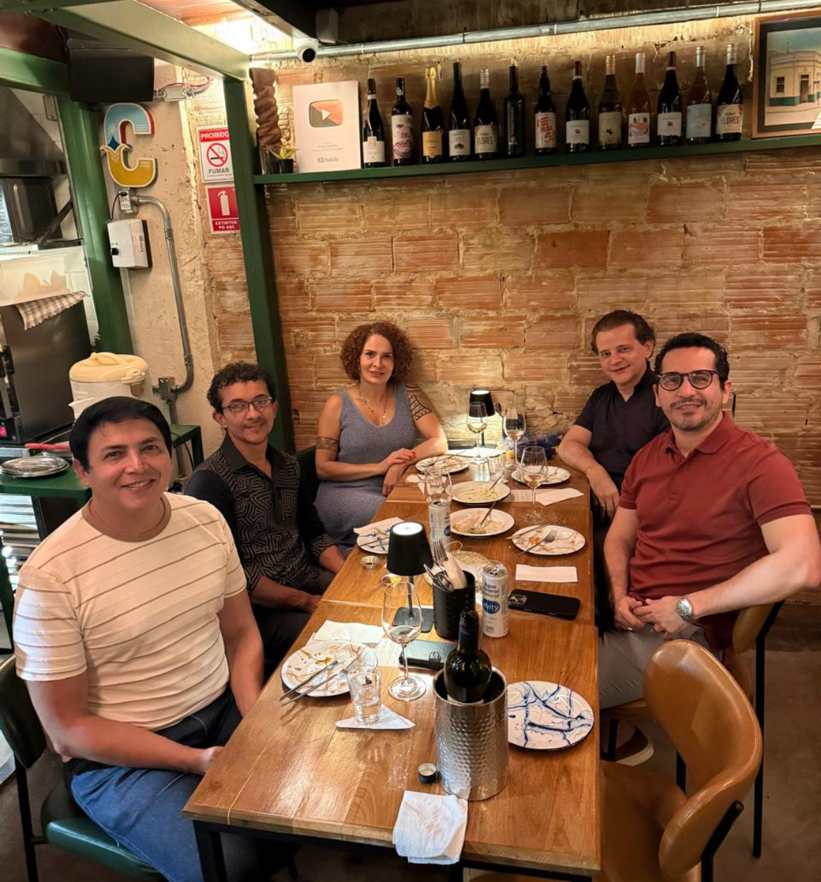 Jantar entre amigos