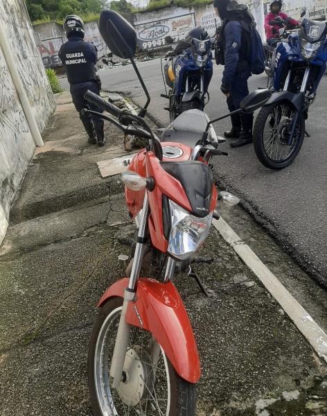 Imagem - GMB localiza moto usada em homicídio de policial no Guamá